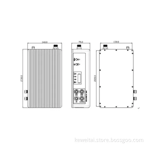 Cofdm Manpack Mobile Video Transmitter with Duplex-Audio